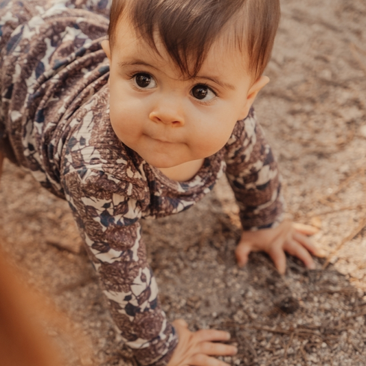 The Printed Romper - Flora