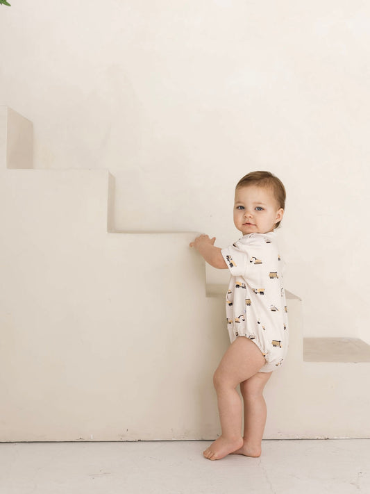 Construction | Short Sleeve Romper