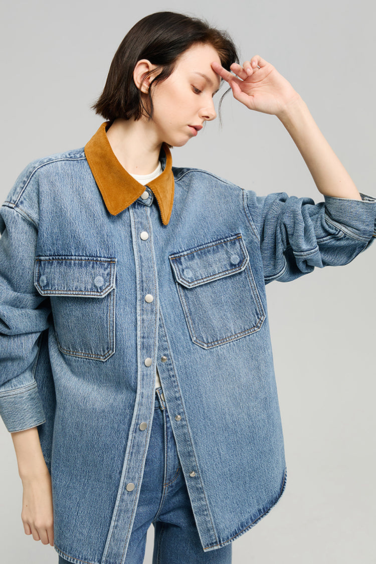 California Sunset Denim Shirt