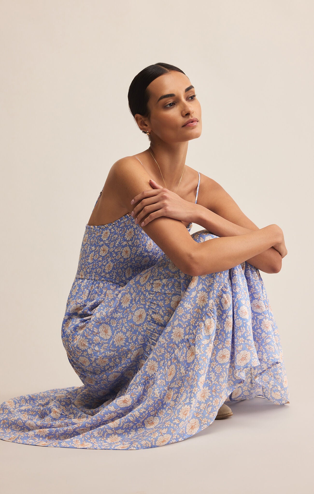 BALOS LIMA FLORAL MAXI DRESS