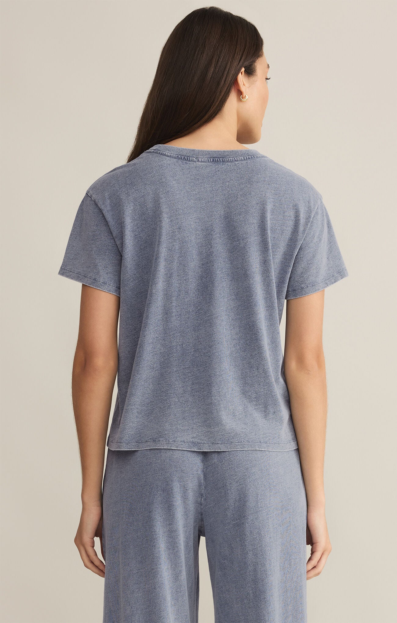 GO TO JERSEY DENIM TEE