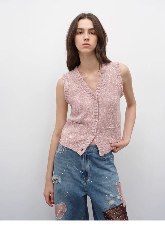 Stacking Rehearsal Knitted Vest