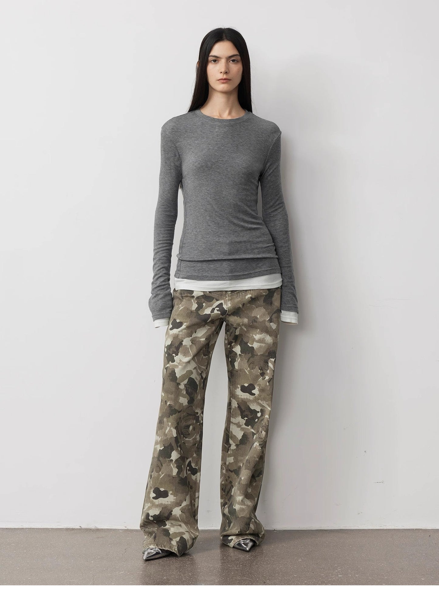 Lyocell Wool Stretch Tee