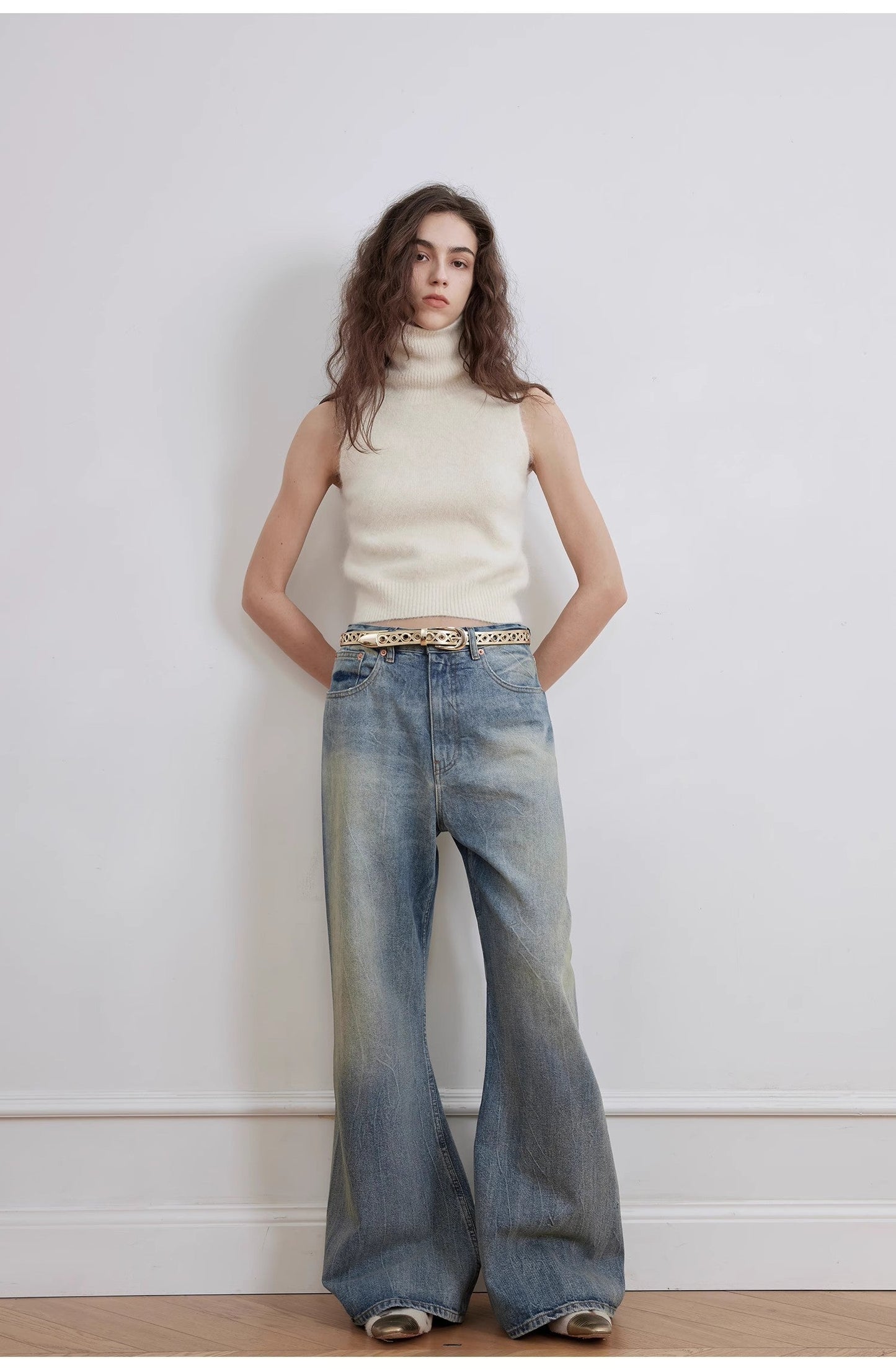 Magic Dream Wrinkled Jeans