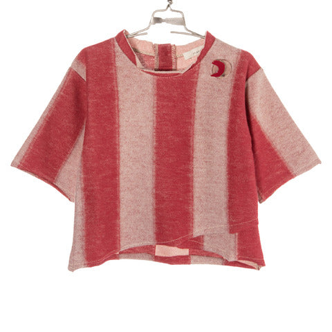 Maperò - Red Stripe Sweatshirt