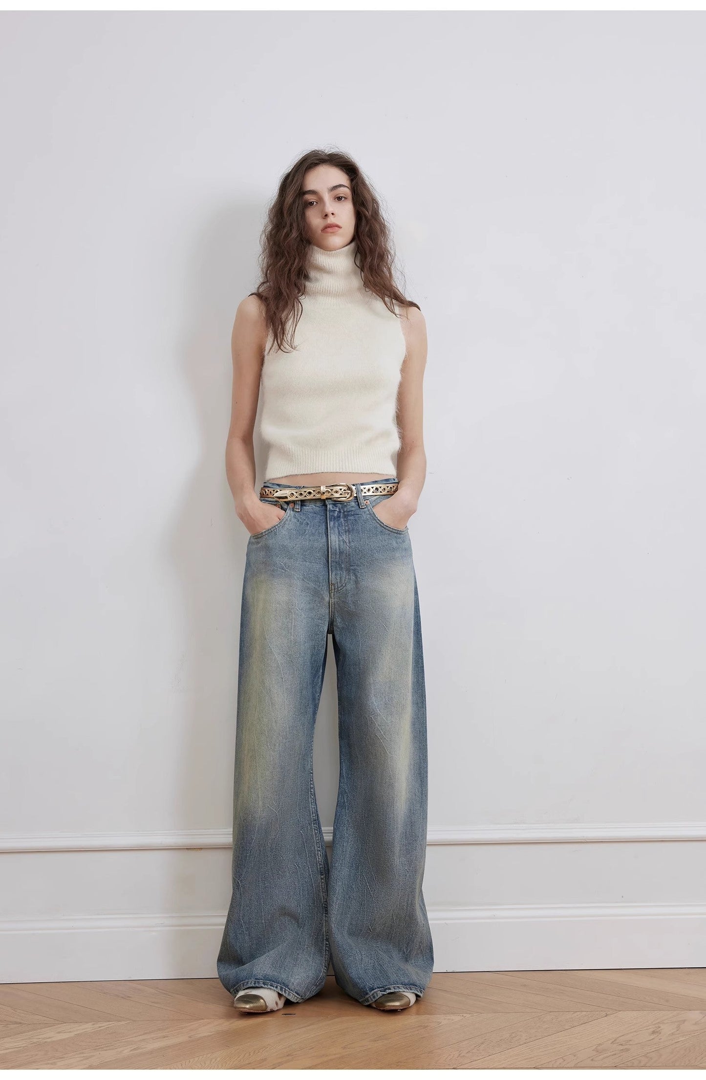 Magic Dream Wrinkled Jeans