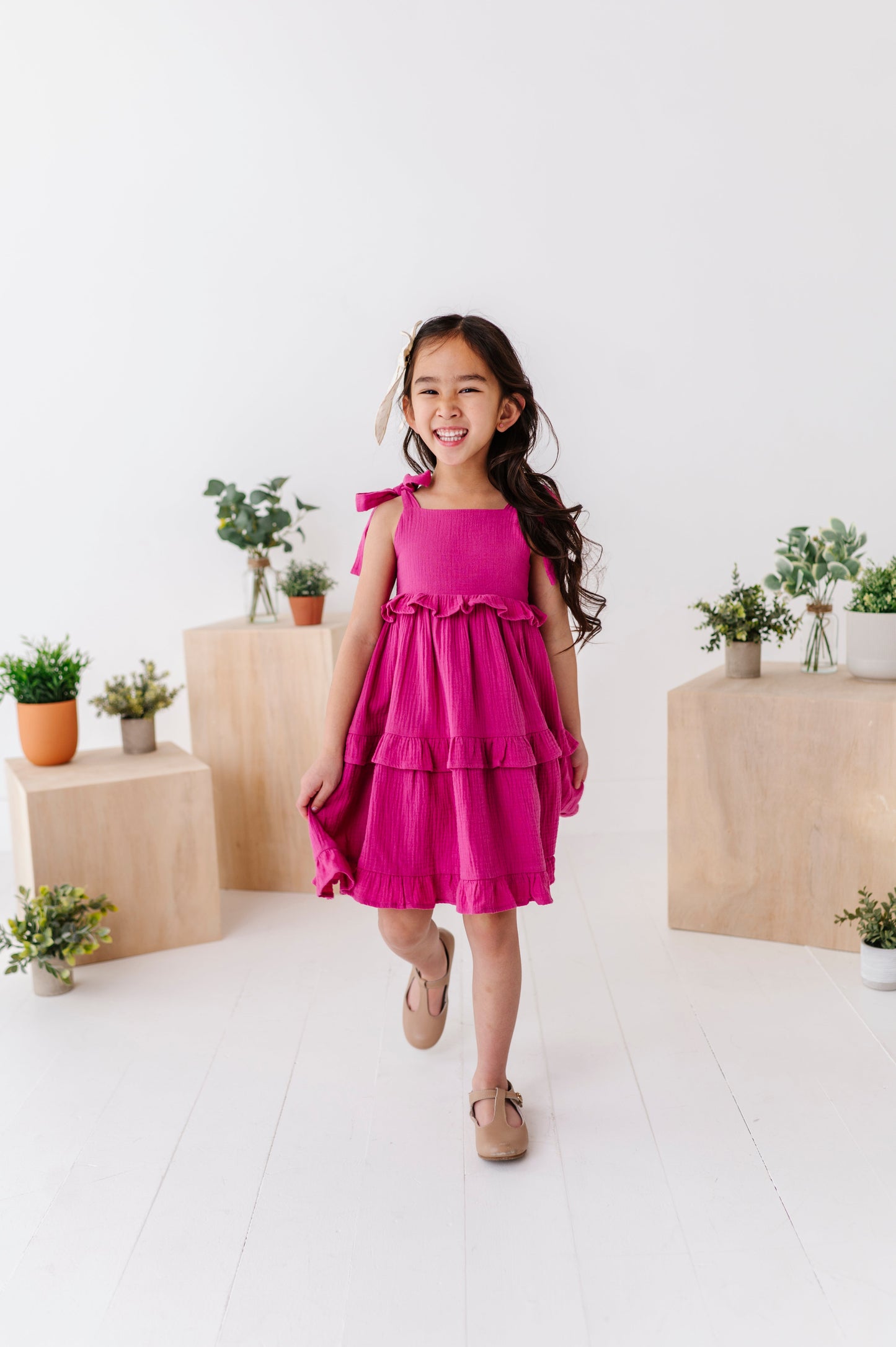 Violet Tulip | Ruffle Strappy Twirl Dress