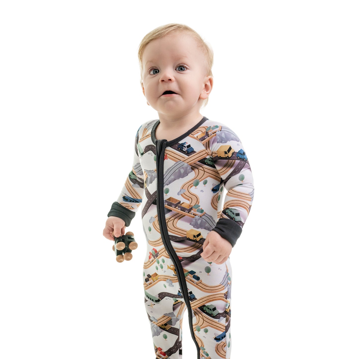 Traffic Jammies (Cars) Romper BDLJ