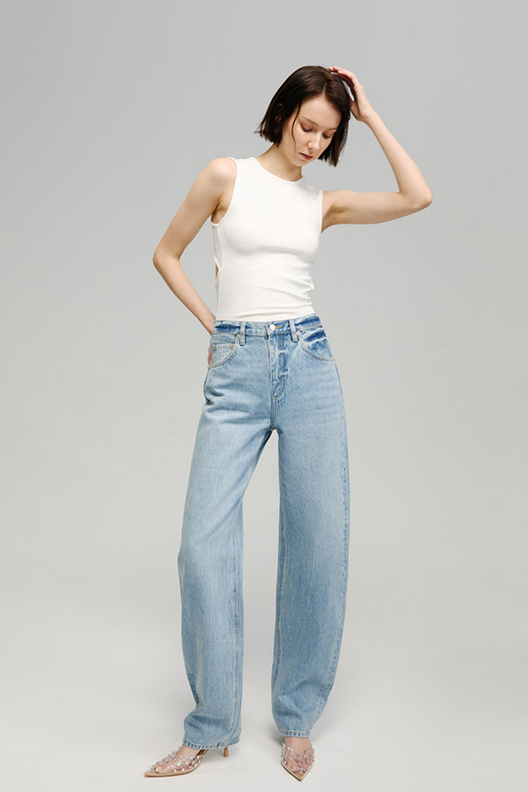 Moon Curve Jeans
