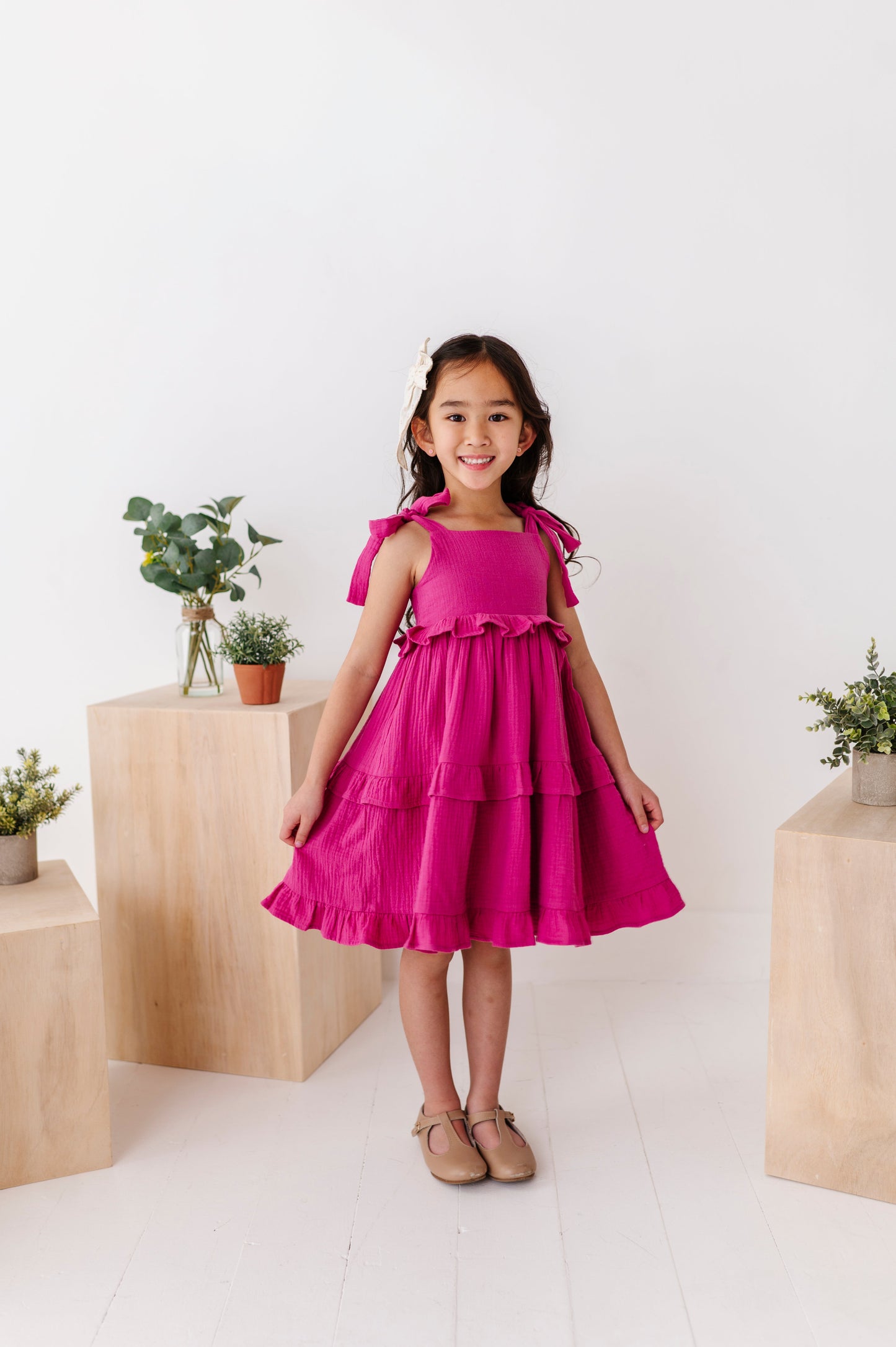 Violet Tulip | Ruffle Strappy Twirl Dress