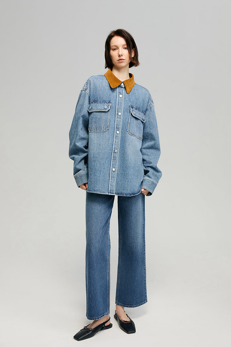 California Sunset Denim Shirt