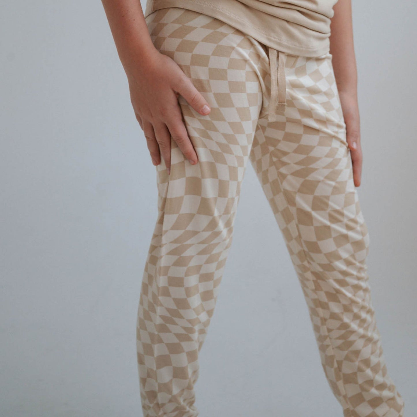 Wavy Checker | Boy's Jogger