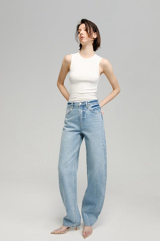 Moon Curve Jeans