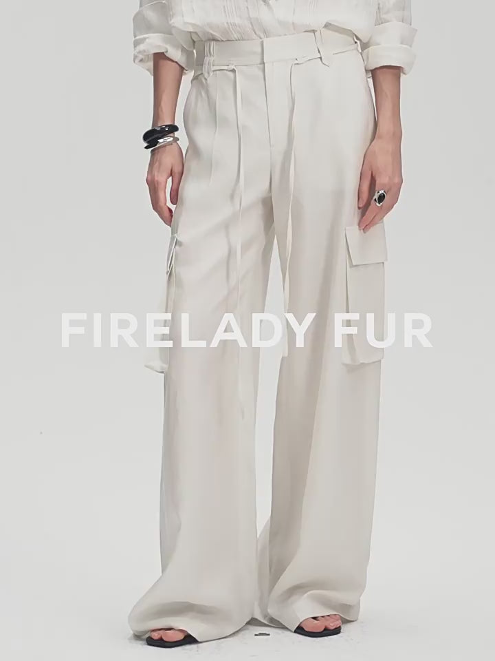 Rhythm in the Same Frequency Tencel Linen Pants