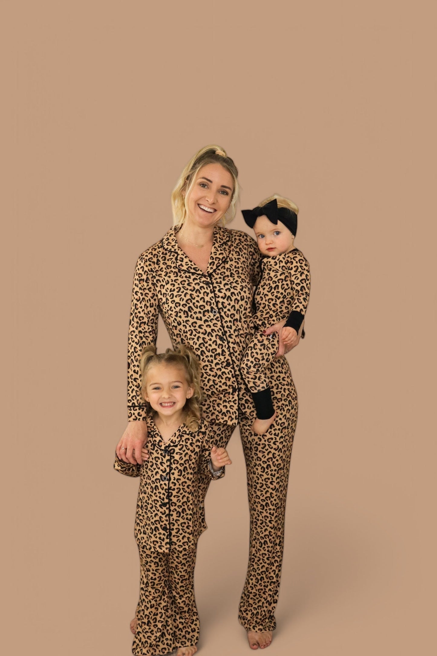 LEOPARD DREAM GIRL'S FLARE SET