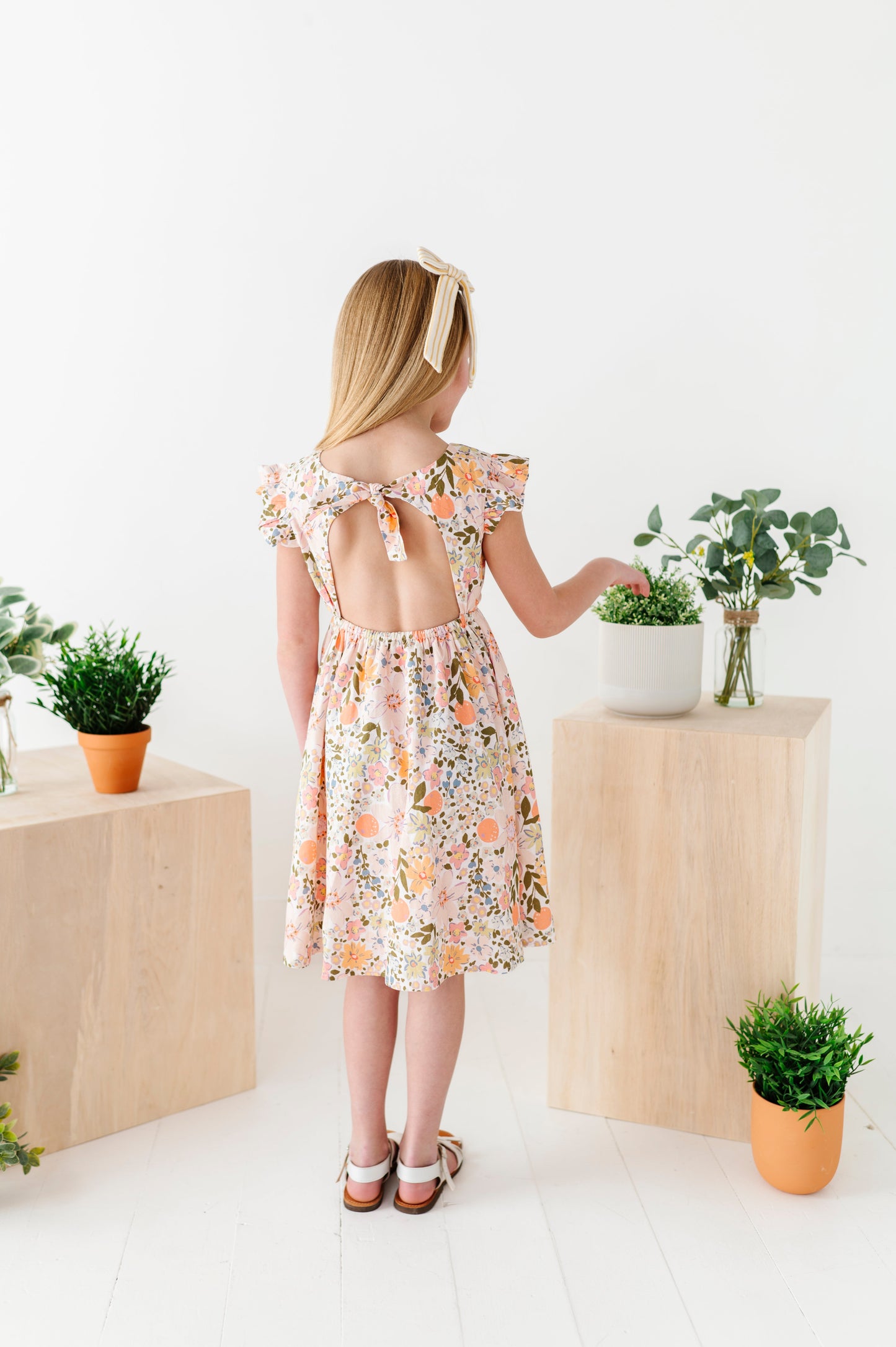 Vintage Blooms | Tie Back DRESS