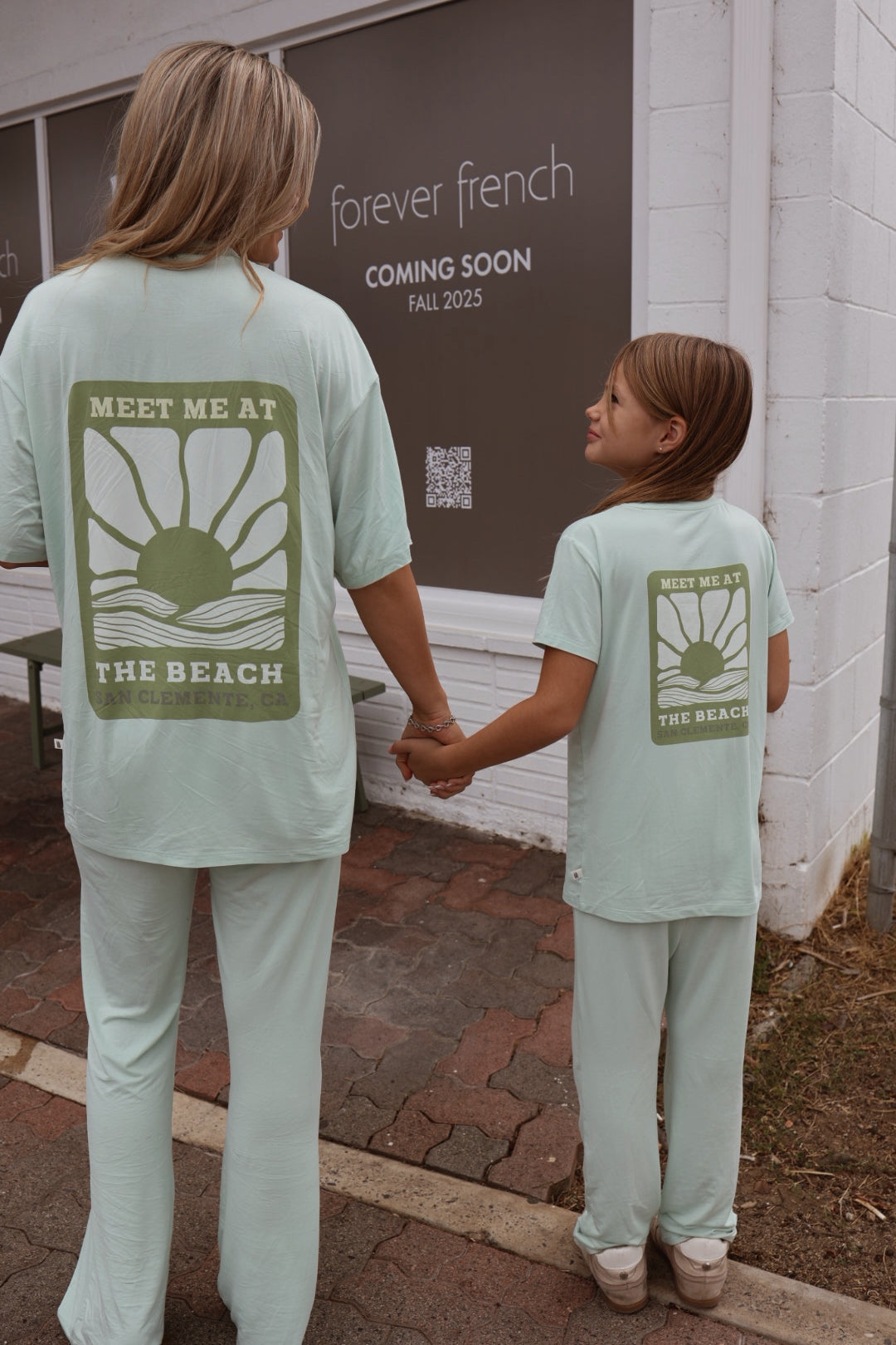 Short Sleeve Women's Bamboo Lounge Set | Meet Me at the Beach