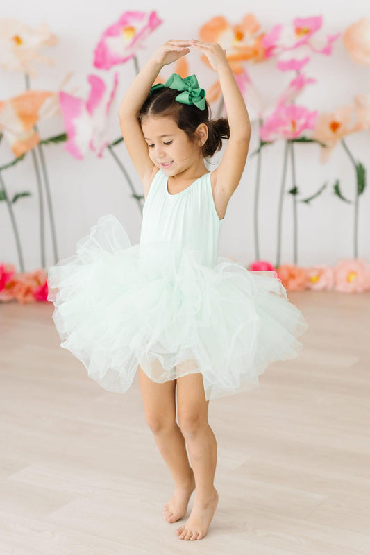 Pastel Green Tank Tutu Leotard