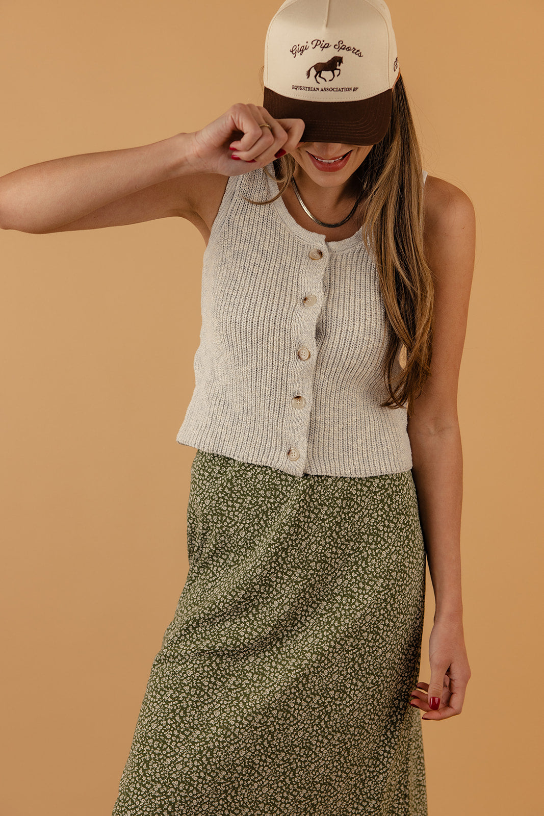 I’ll Be Fine Button Down Vest