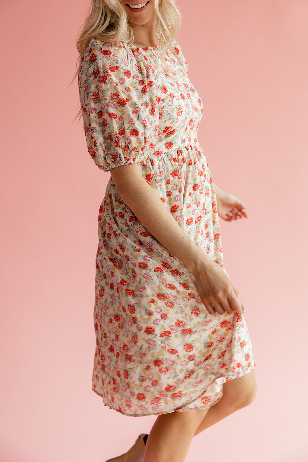 Clarissa Square Neck Midi