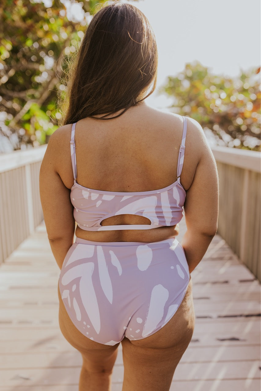 Riptide Paintbrush Swim Top