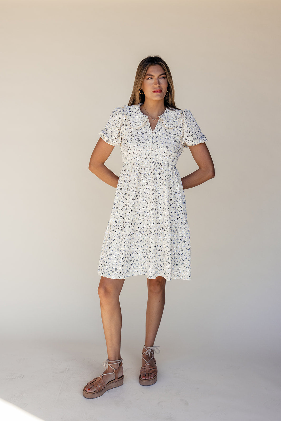 We Were Young Collared Dress