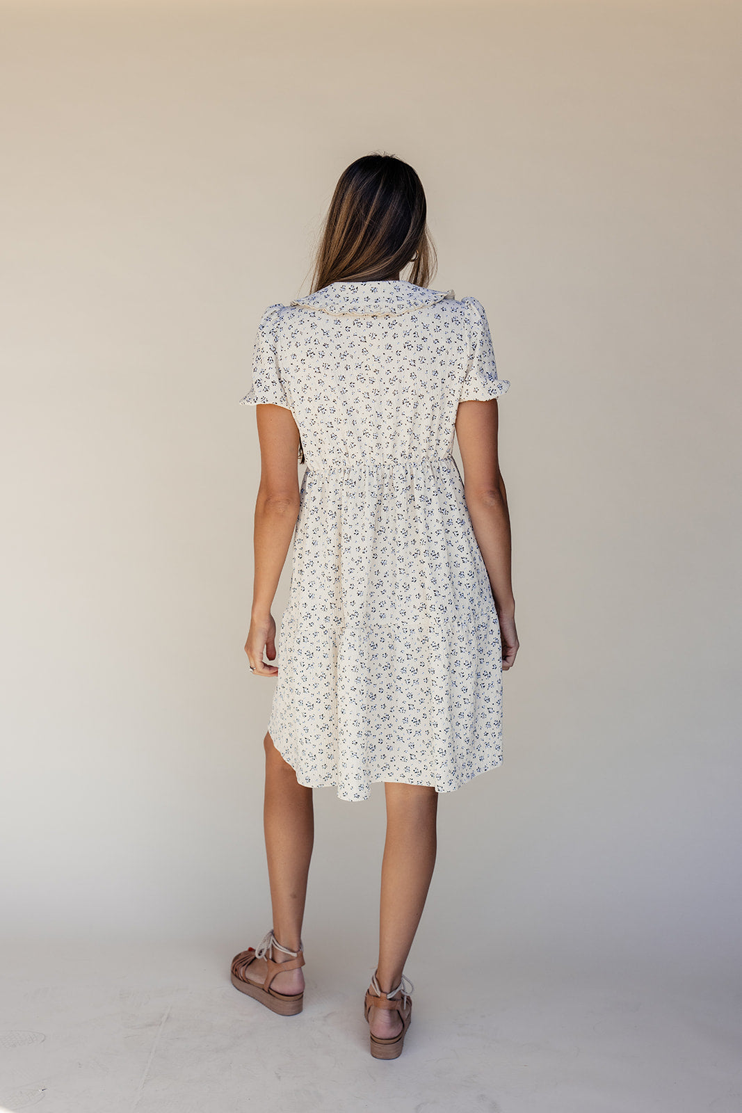 We Were Young Collared Dress