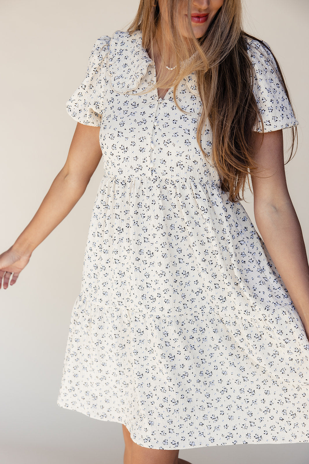 We Were Young Collared Dress