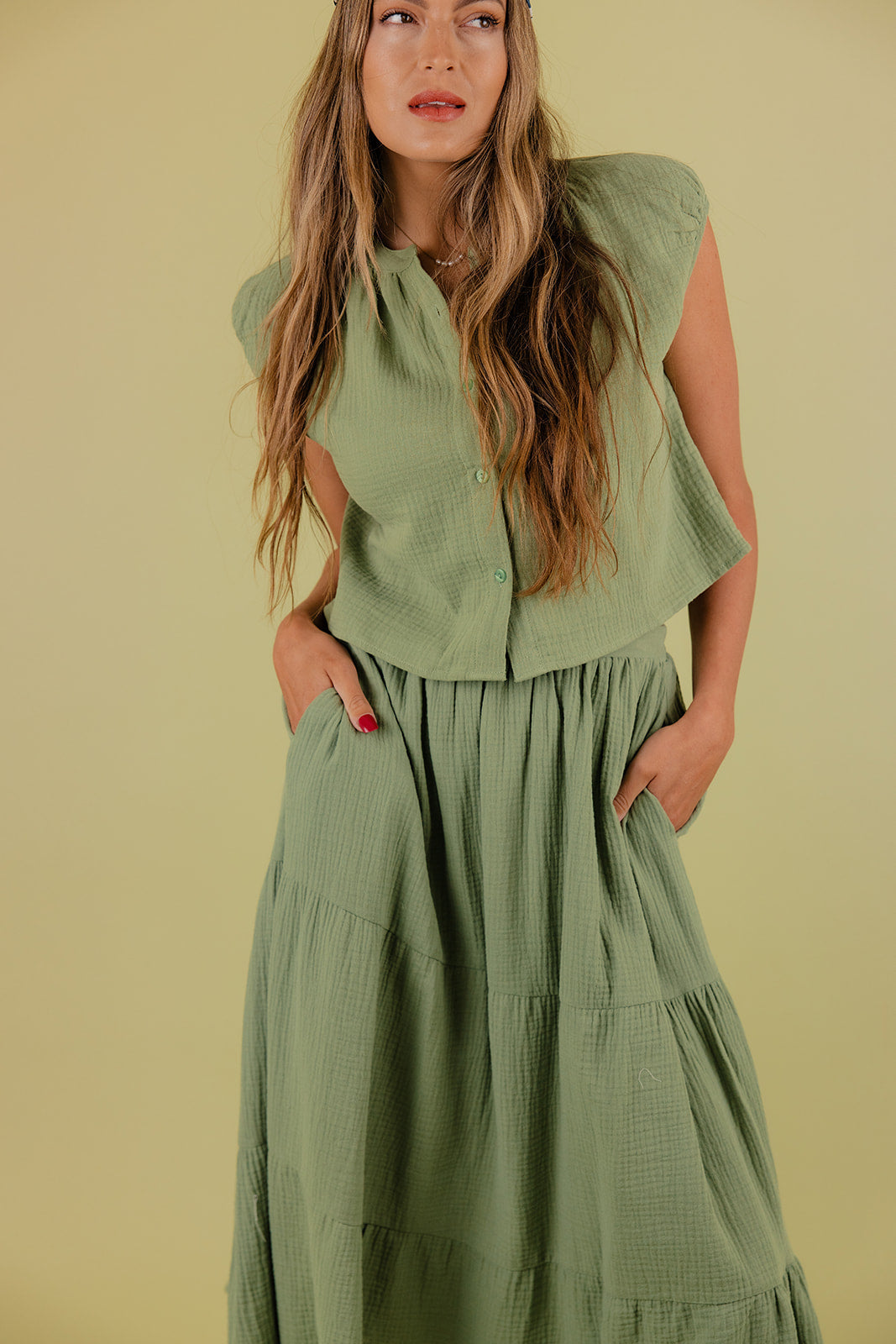 Tilly Button Blouse
