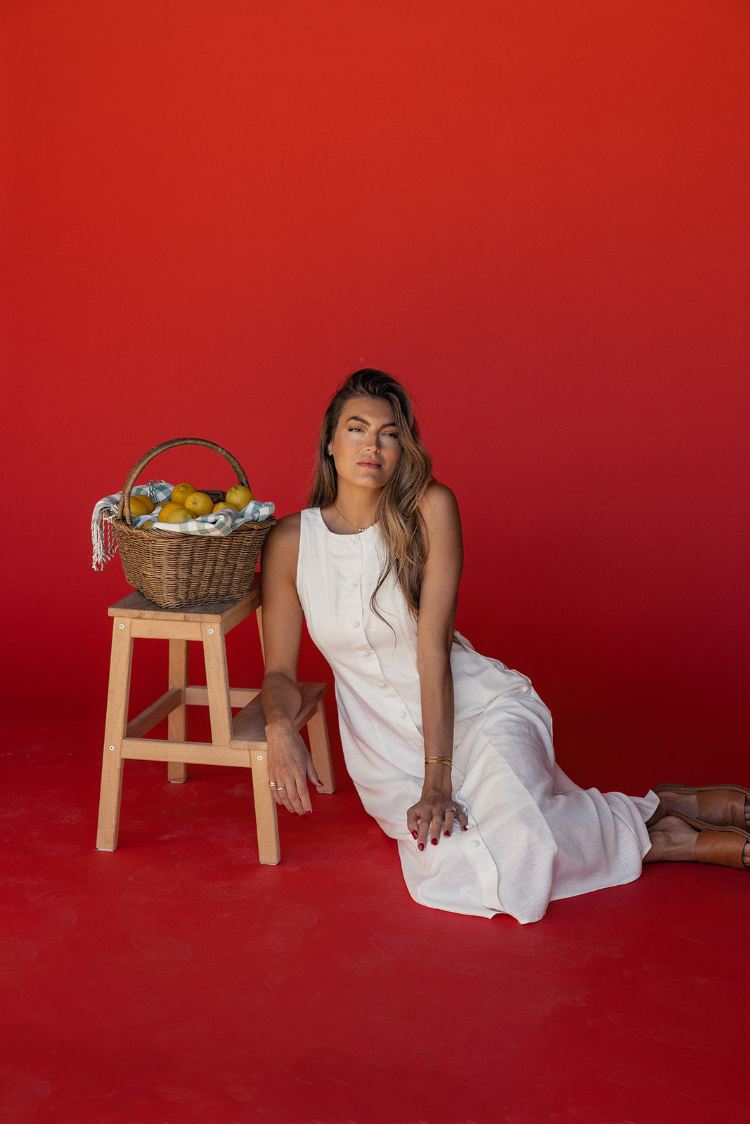 So Long London Button Dress