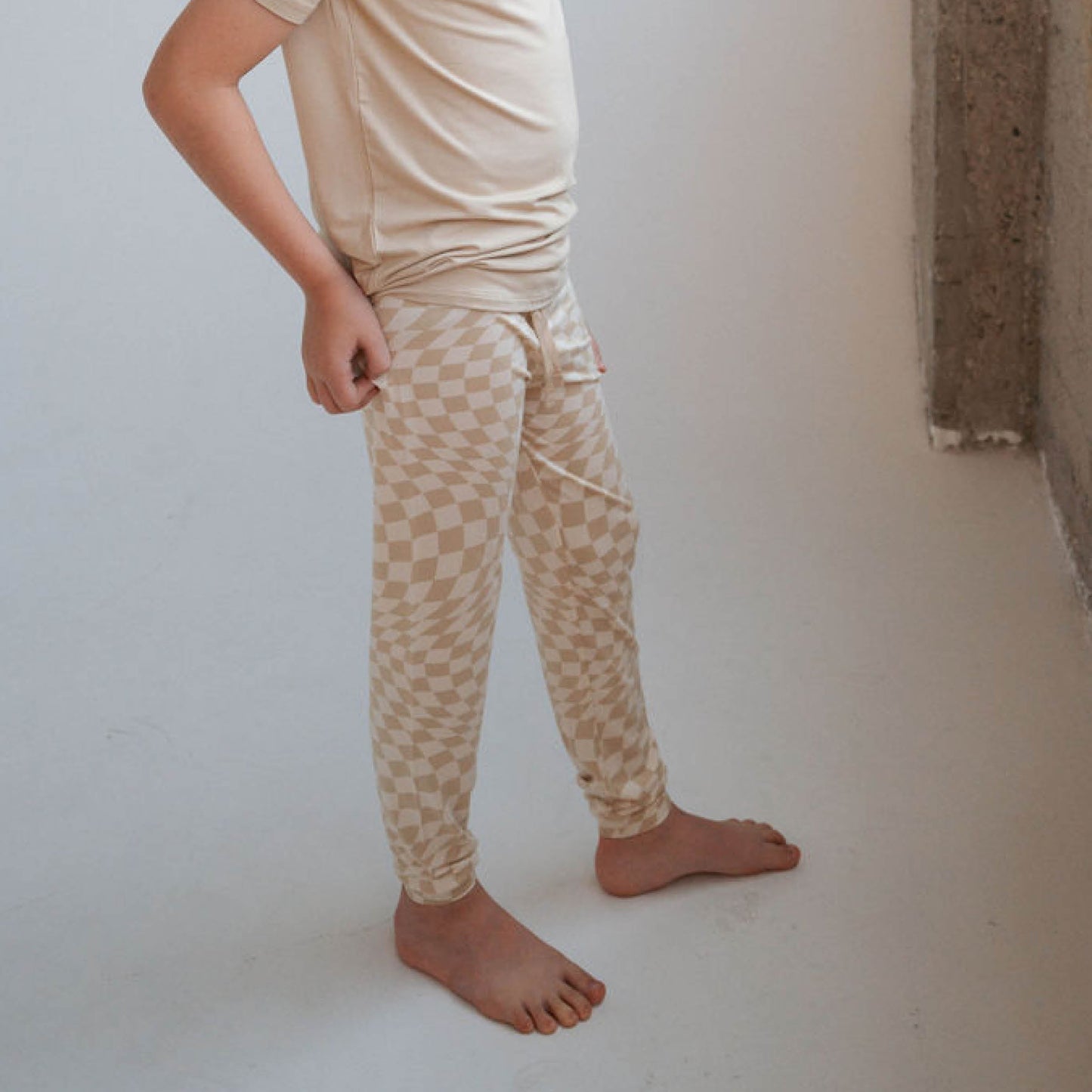 Wavy Checker | Boy's Jogger