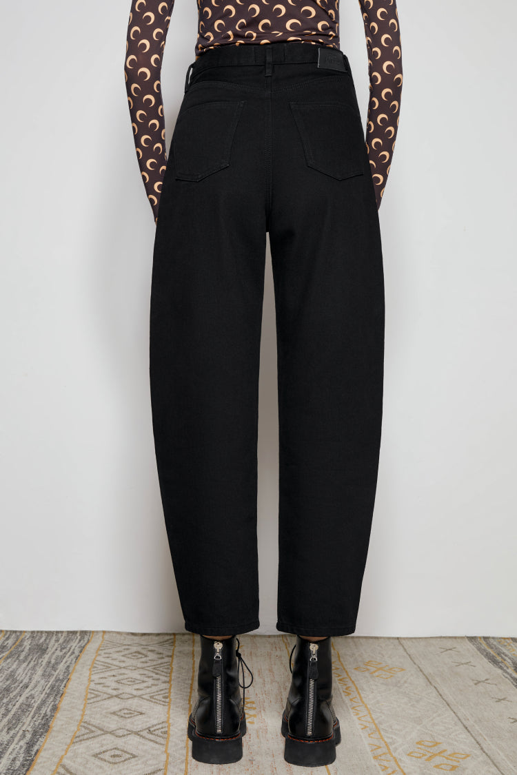 Queens Of Noise High Rise Barrel Jeans [FINAL SALE]