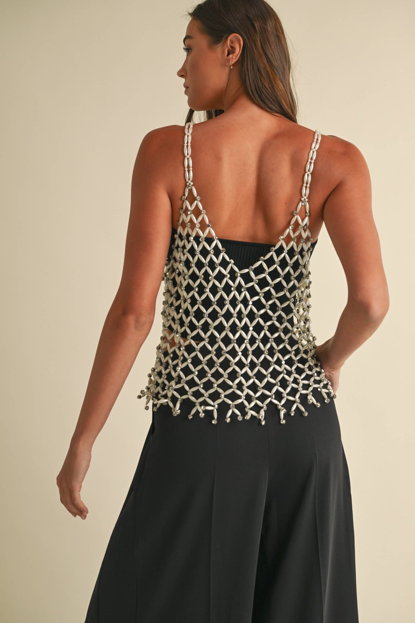 Pearl Net Top