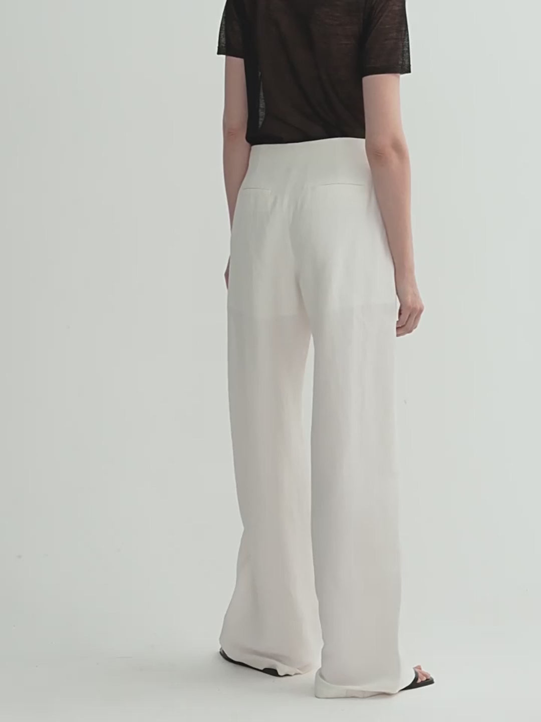 Summer Mulberry Silk Linen Pants