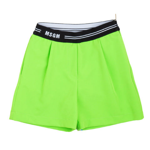 MSGM - Shorts Neon Green