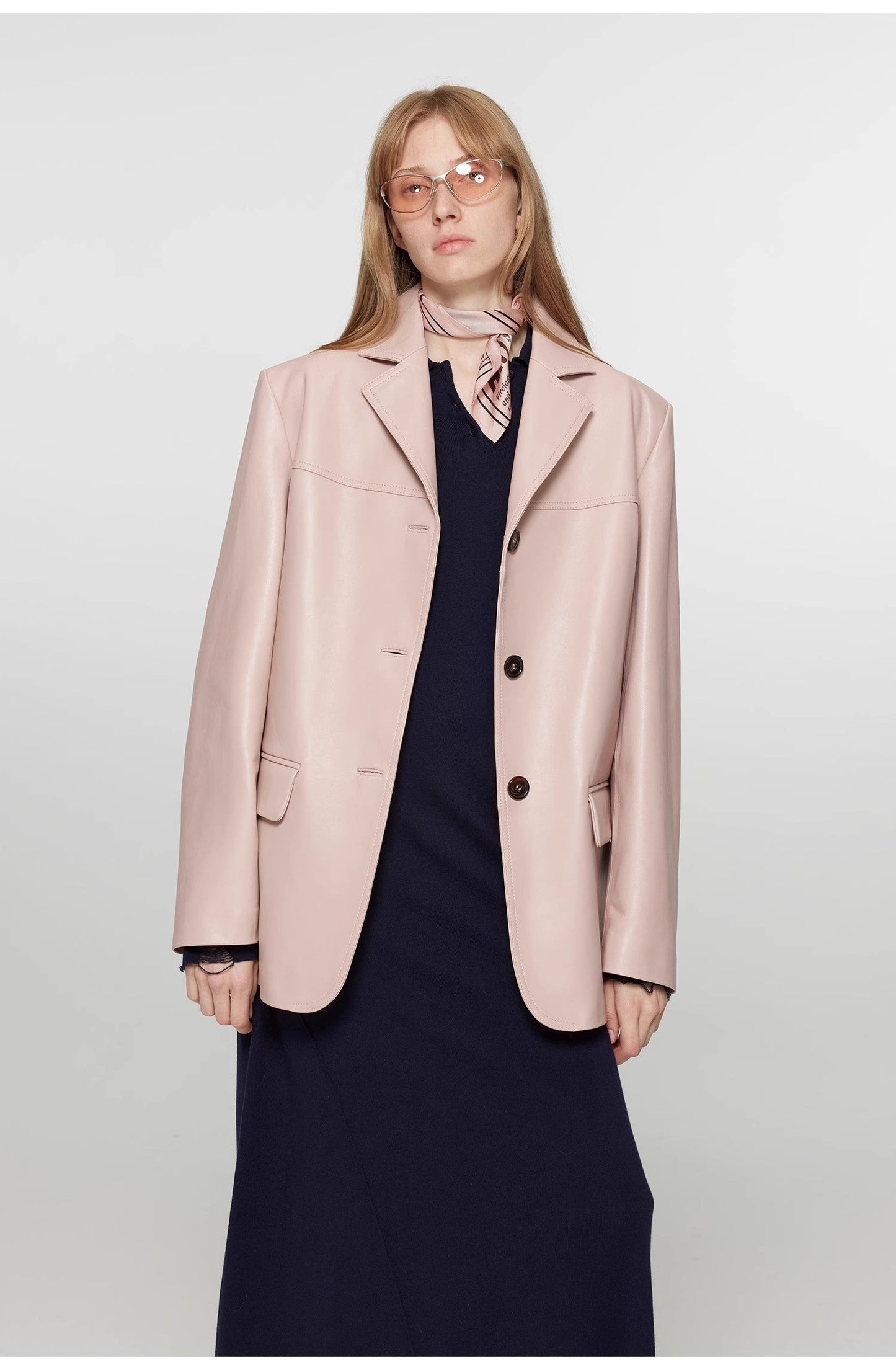 Sydney Past Vintage Brown Leather Coat Jacket