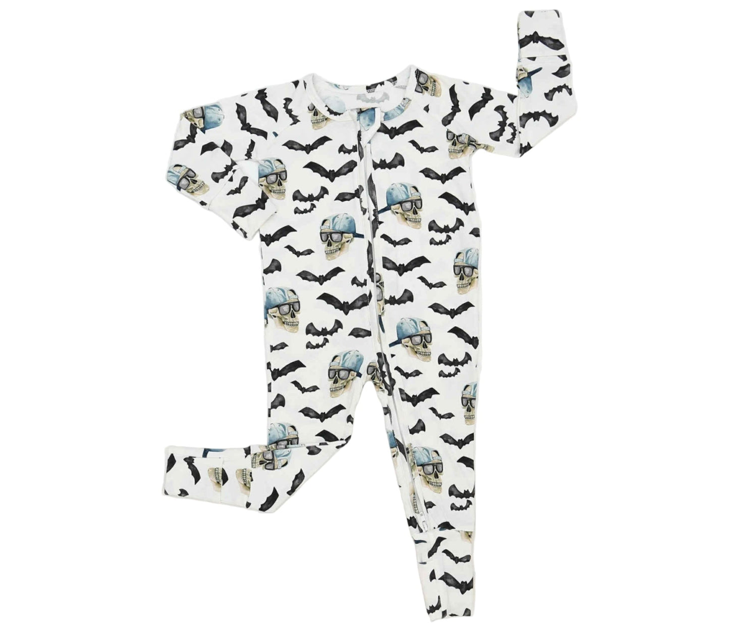 Spooky Bro Bamboo Zippy Pajamas