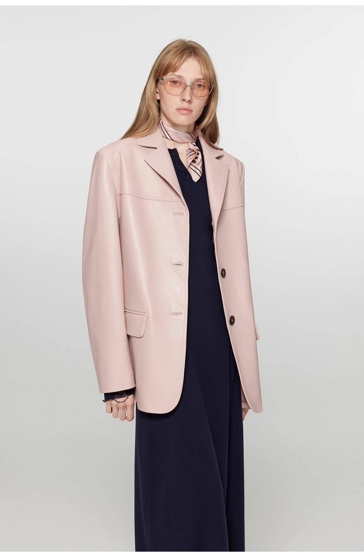 Sydney Past Vintage Brown Leather Coat Jacket