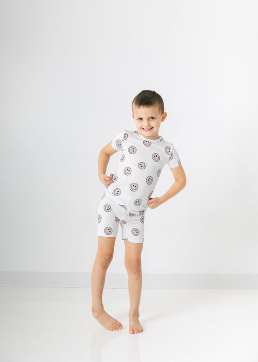 Smiley | Bamboo Short Set