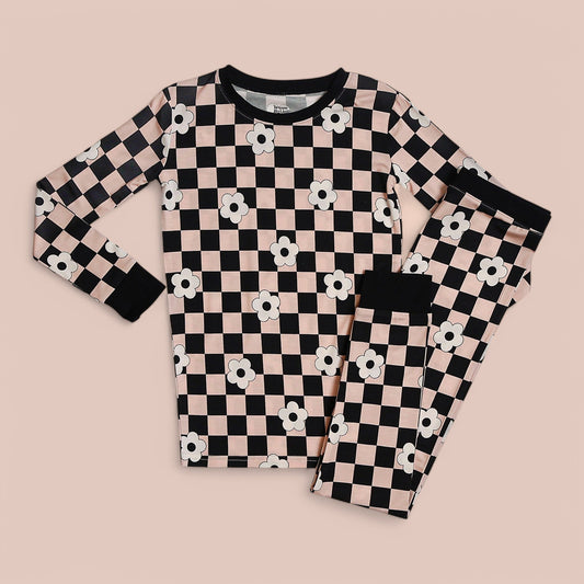 RETRO DAISY CHECKS DREAM SET