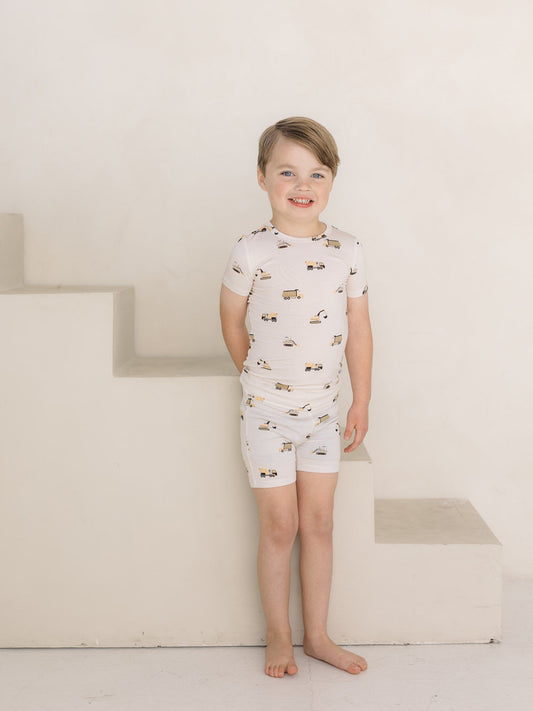 Construction | Bamboo Toddler Short Set