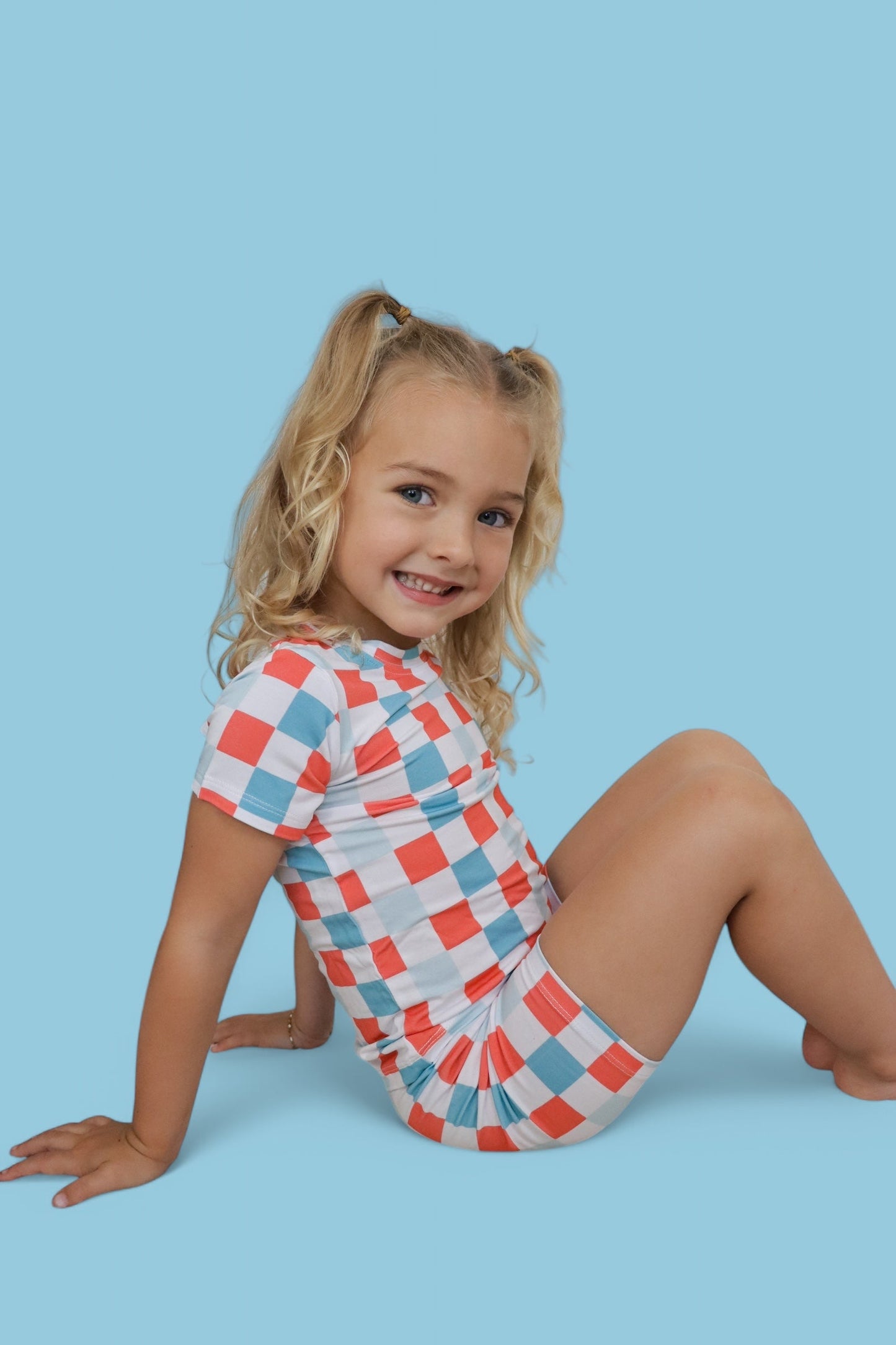 USA CHECKERS DREAM SHORT SET