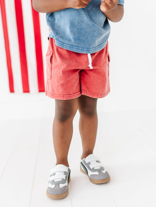 Red | Vintage CARGO Shorts