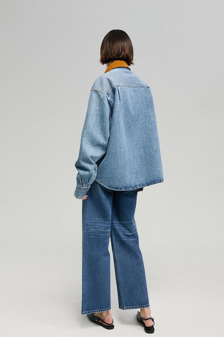 California Sunset Denim Shirt