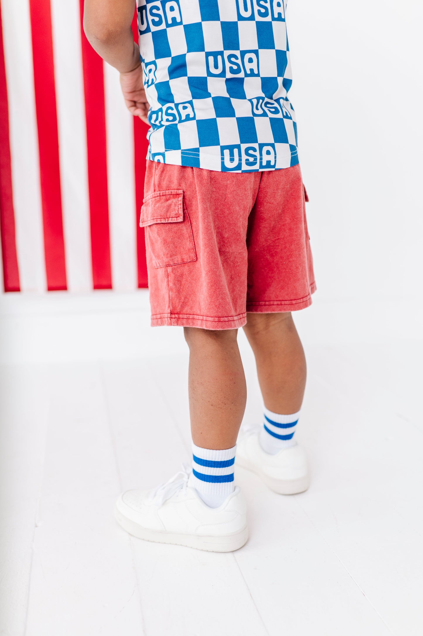Red | Vintage CARGO Shorts