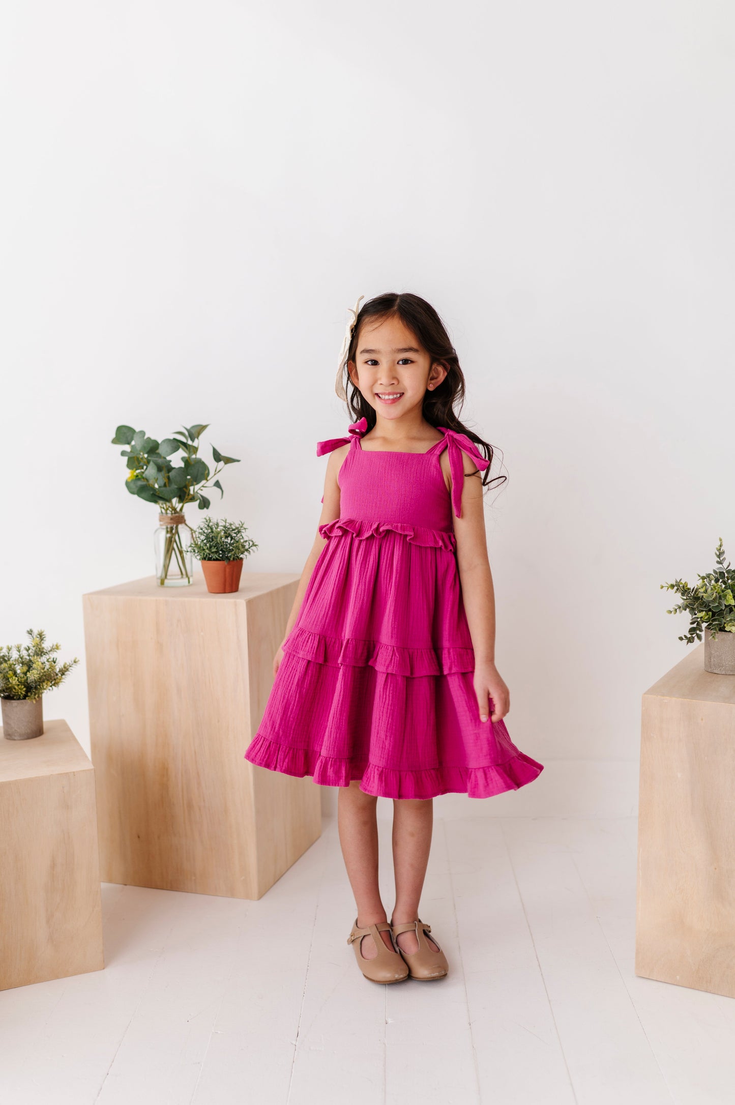 Violet Tulip | Ruffle Strappy Twirl Dress