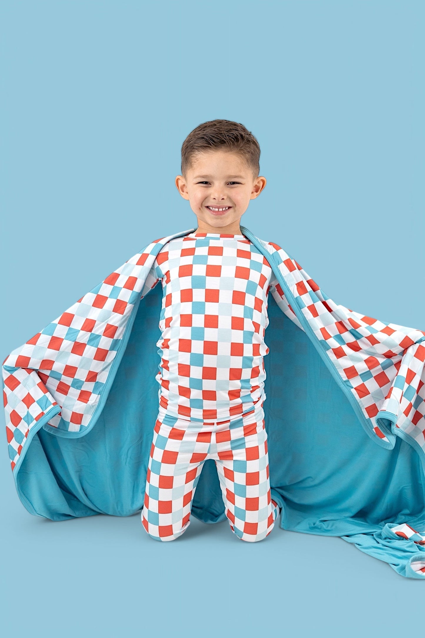 USA CHECKERS DREAM BLANKET
