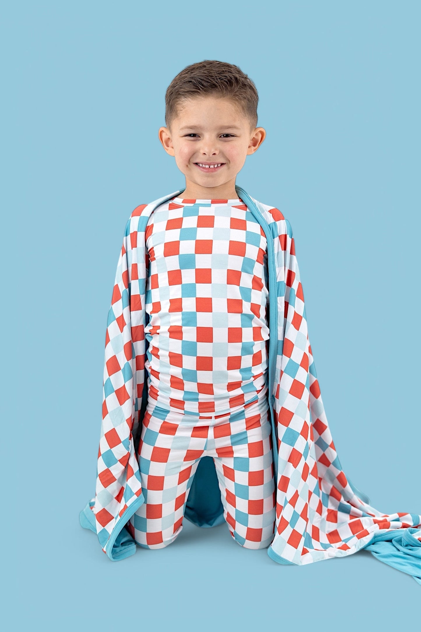 USA CHECKERS DREAM BLANKET