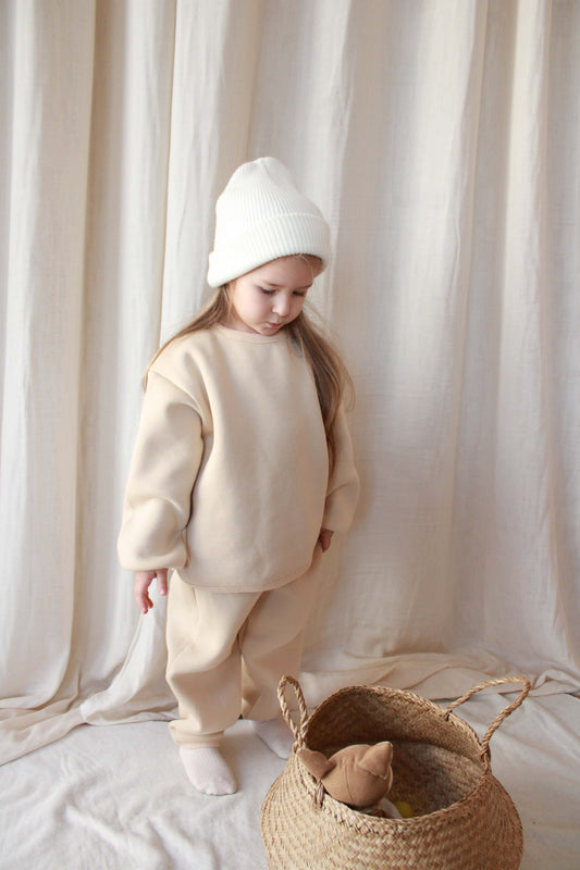 Noa 2 Piece Beige Set