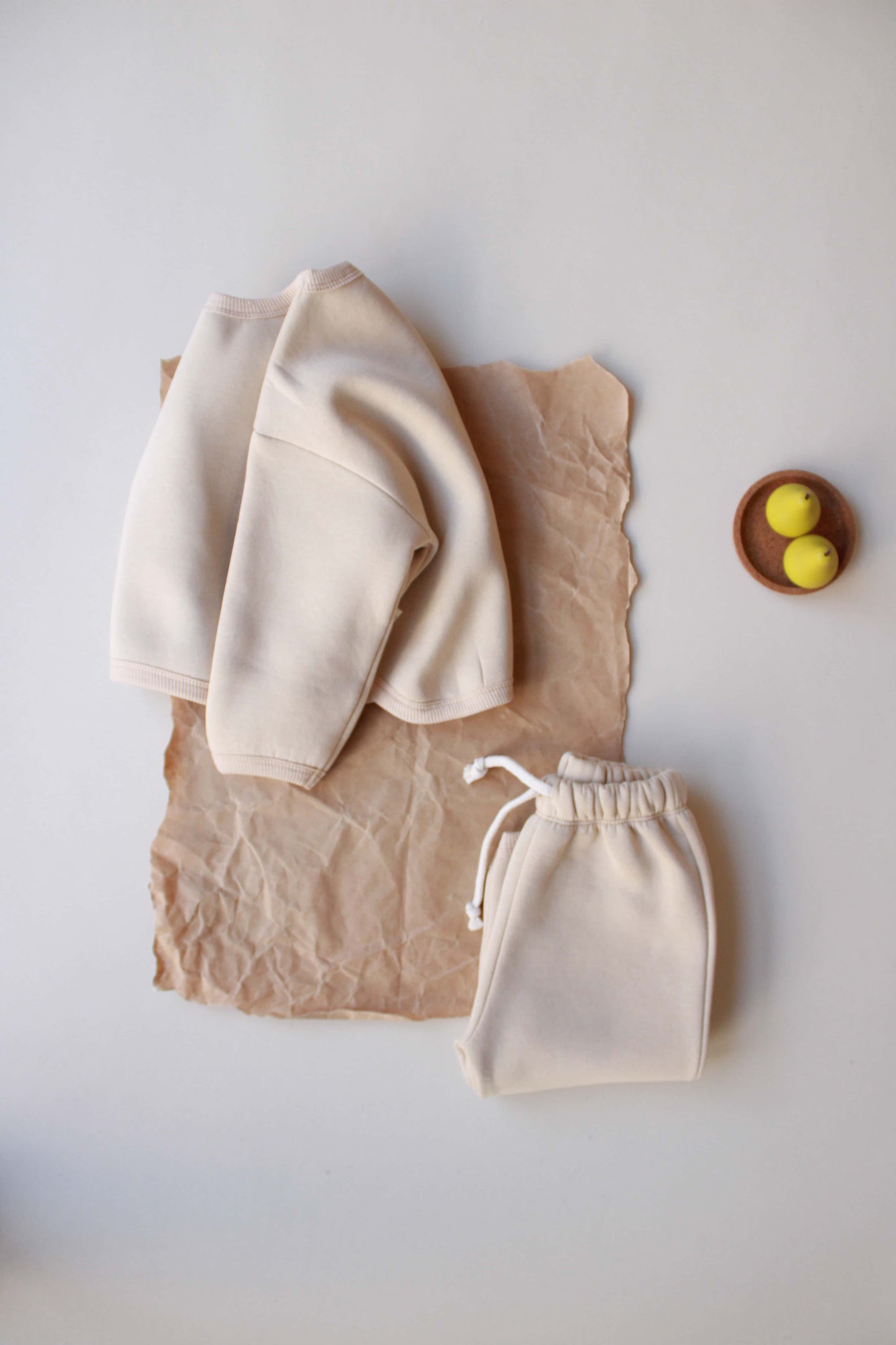 Noa 2 Piece Beige Set
